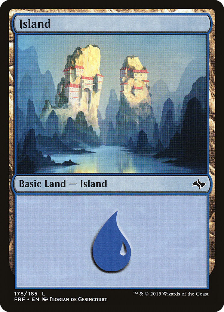 Island (178) (FRF-178)  - Fate Reforged