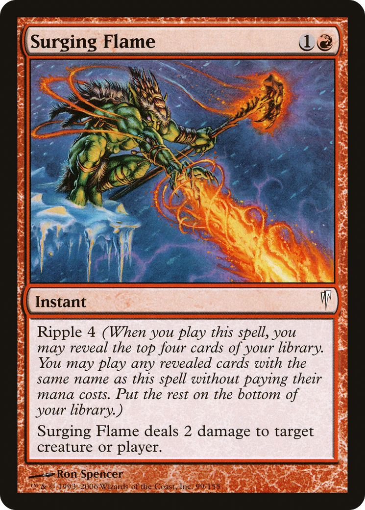Surging Flame (CSP-099)  Foil - Coldsnap