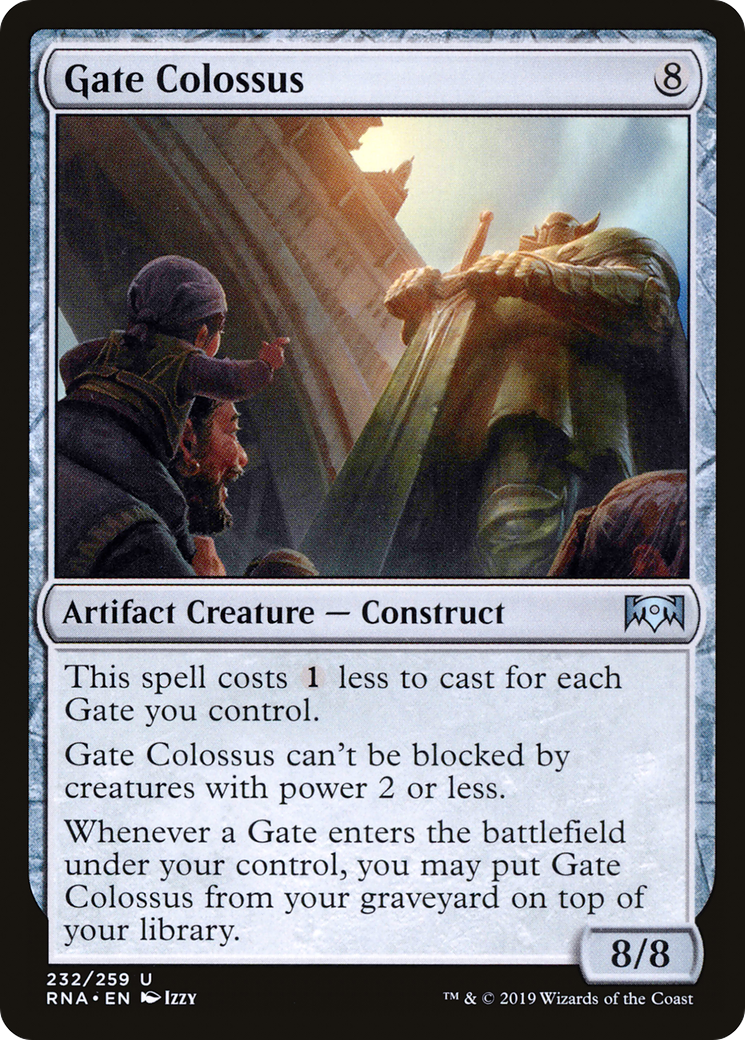 Gate Colossus (RNA-232)  Foil - Ravnica Allegiance