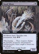Basal Sliver (Extended Art) (SLD-629)  Foil - Secret Lair Drop: (Extended Art)