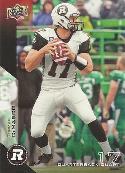 2014 Upper Deck CFL Ottawa Redblacks Base Team Set of 10 Cards with Henry Burris