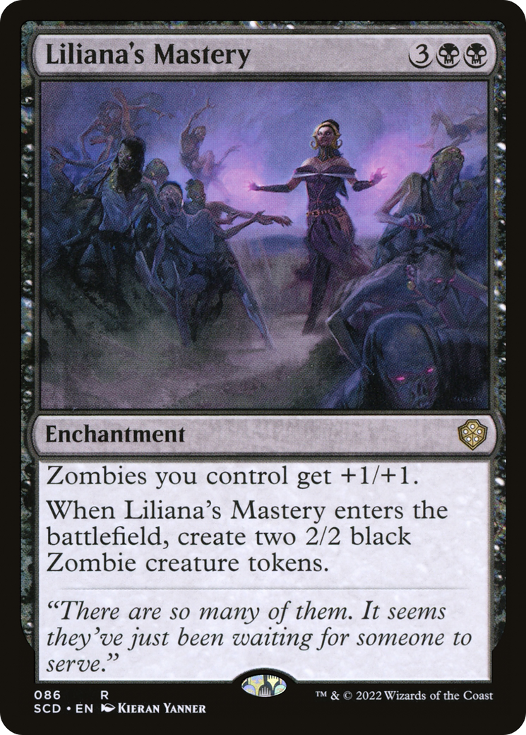 Liliana's Mastery (SCD-086)  - Starter Commander Decks