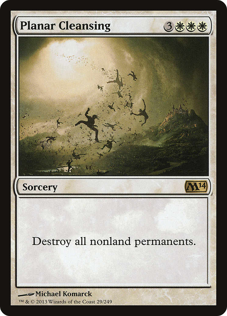 Planar Cleansing (M14-029)  - Magic 2014