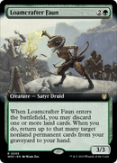 Loamcrafter Faun (Extended Art) (WOC-055)  - Wilds of Eldraine Commander: (Extended Art)