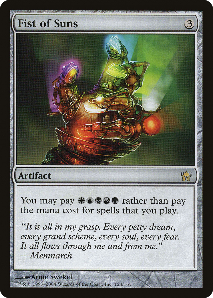 Fist of Suns (5DN-123)  Foil - Fifth Dawn