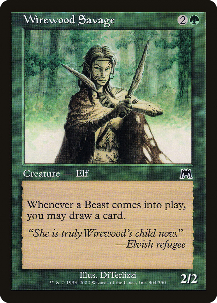 Wirewood Savage (ONS-304)  - Onslaught
