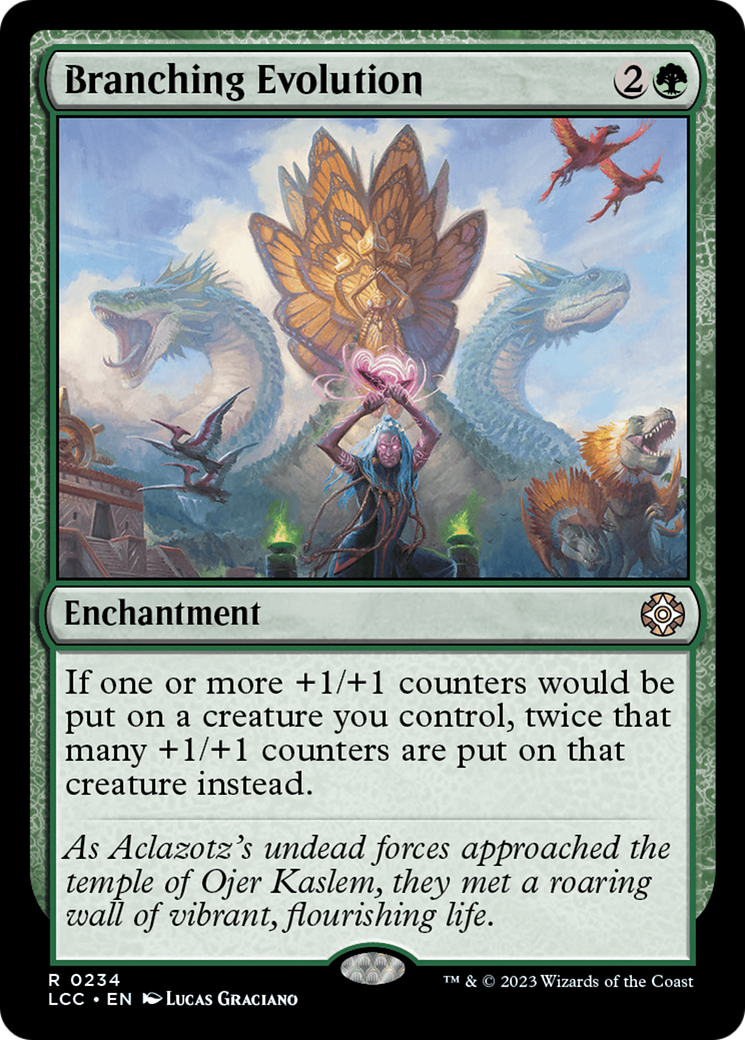 Branching Evolution (LCC-234)  - The Lost Caverns of Ixalan Commander