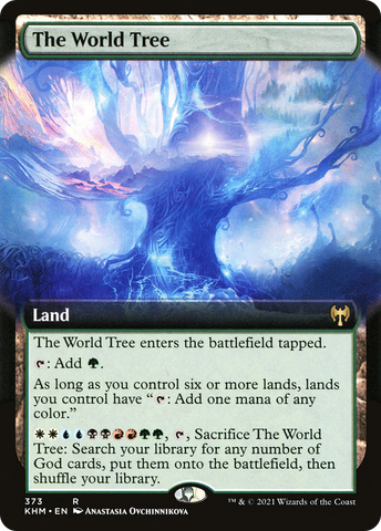 The World Tree (Extended Art) (KHM-373) - Kaldheim: (Extended Art) Foil