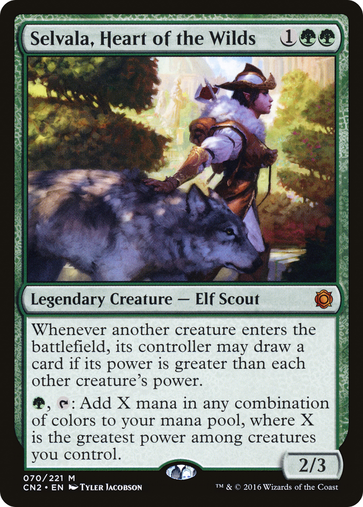 Selvala, Heart of the Wilds (CN2-070)  - Conspiracy: Take the Crown