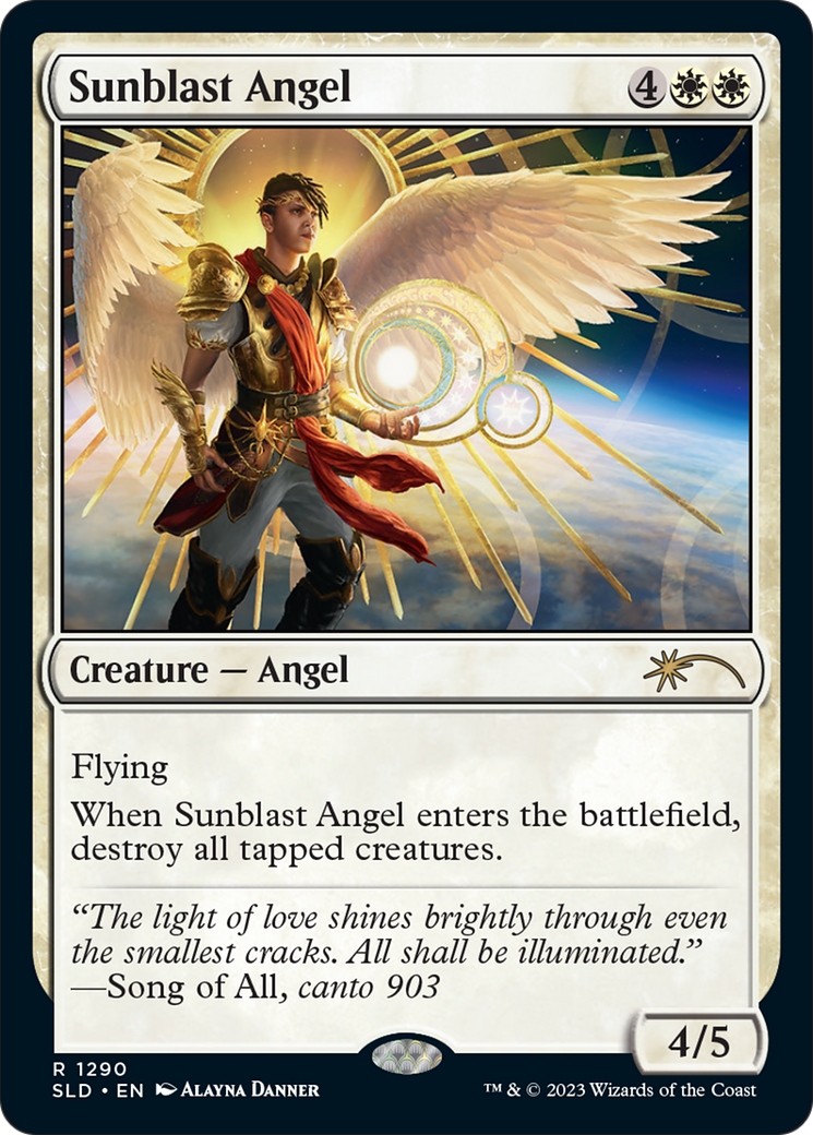 Sunblast Angel (SLD-1290)  - Secret Lair Drop