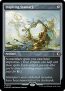 Inspiring Statuary (CMM-609)  Etched Foil - Commander Masters