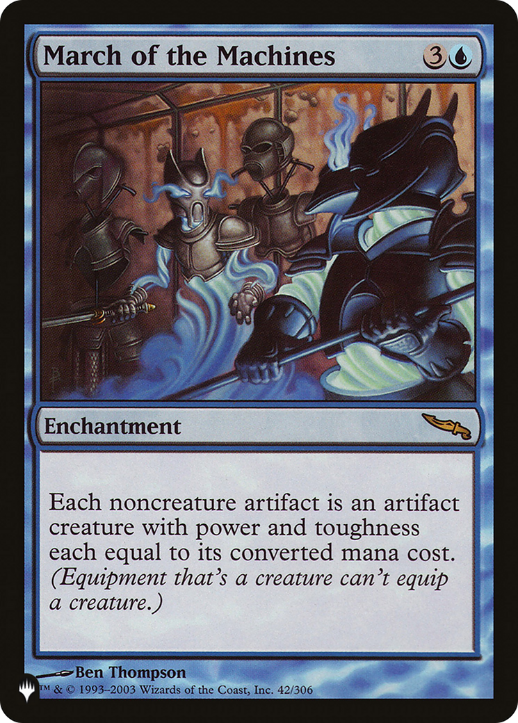 March of the Machines (LIST-MRD-42)  - The List