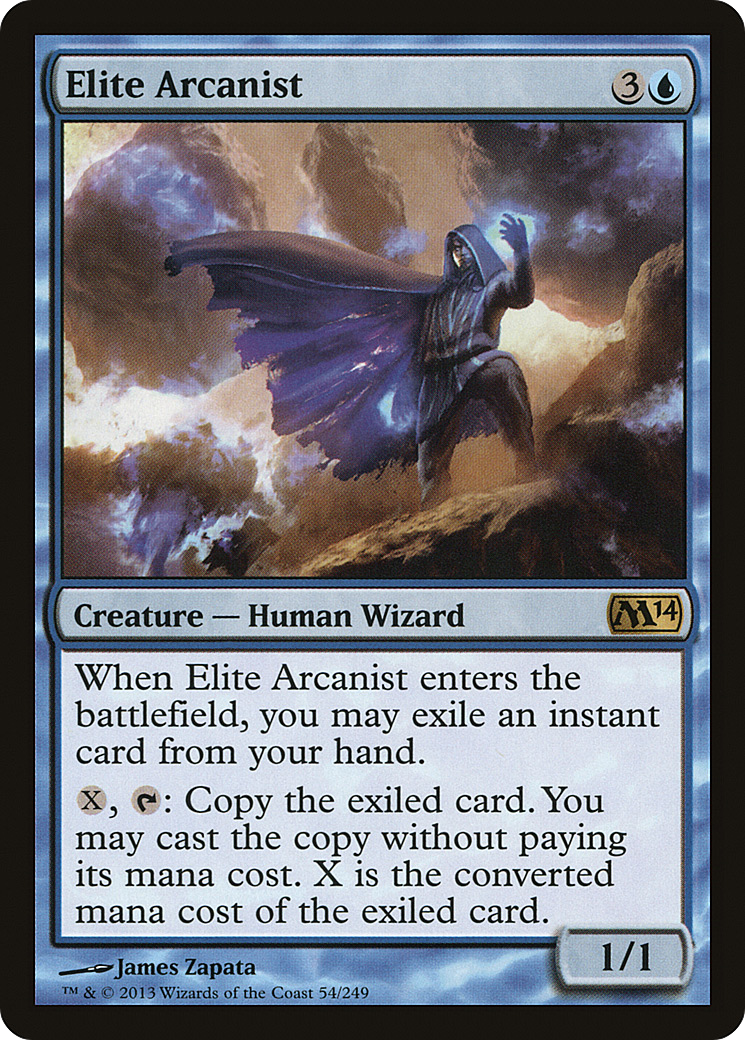Elite Arcanist (M14-054)  Foil - Magic 2014