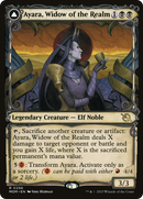 Ayara, Widow of the Realm (Showcase) (MOM-296)  Foil - March of the Machine: (Showcase)