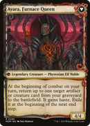 Ayara, Widow of the Realm (Showcase) (MOM-296)  Foil - March of the Machine: (Showcase)