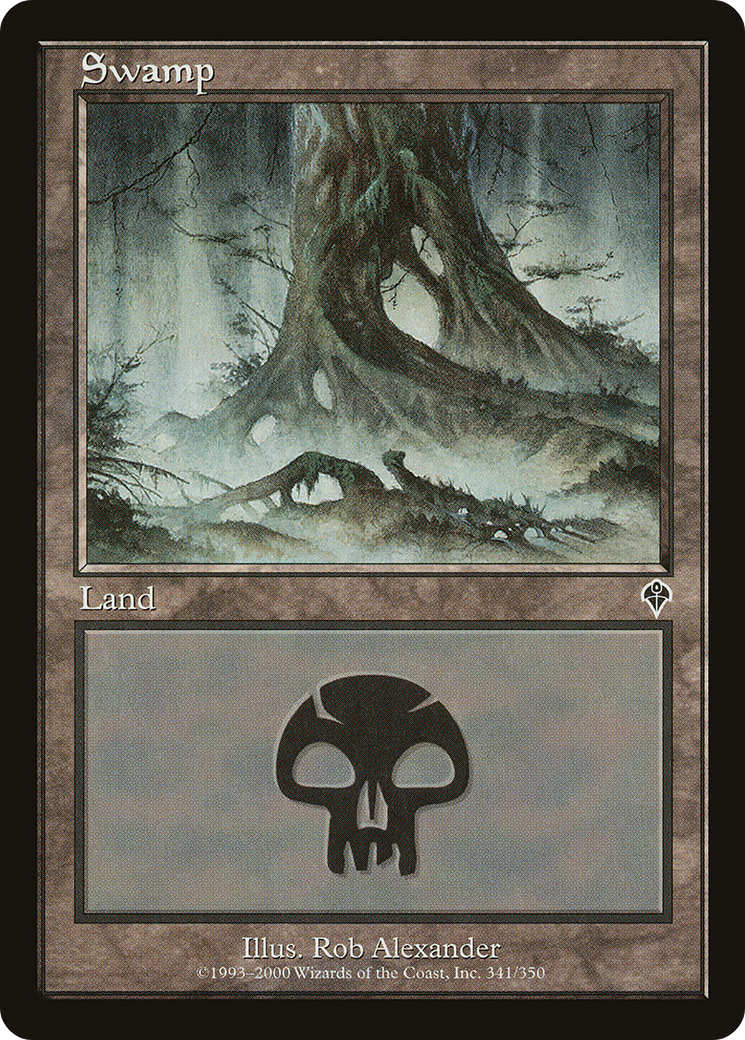 Swamp (341) (INV-341)  Foil - Invasion
