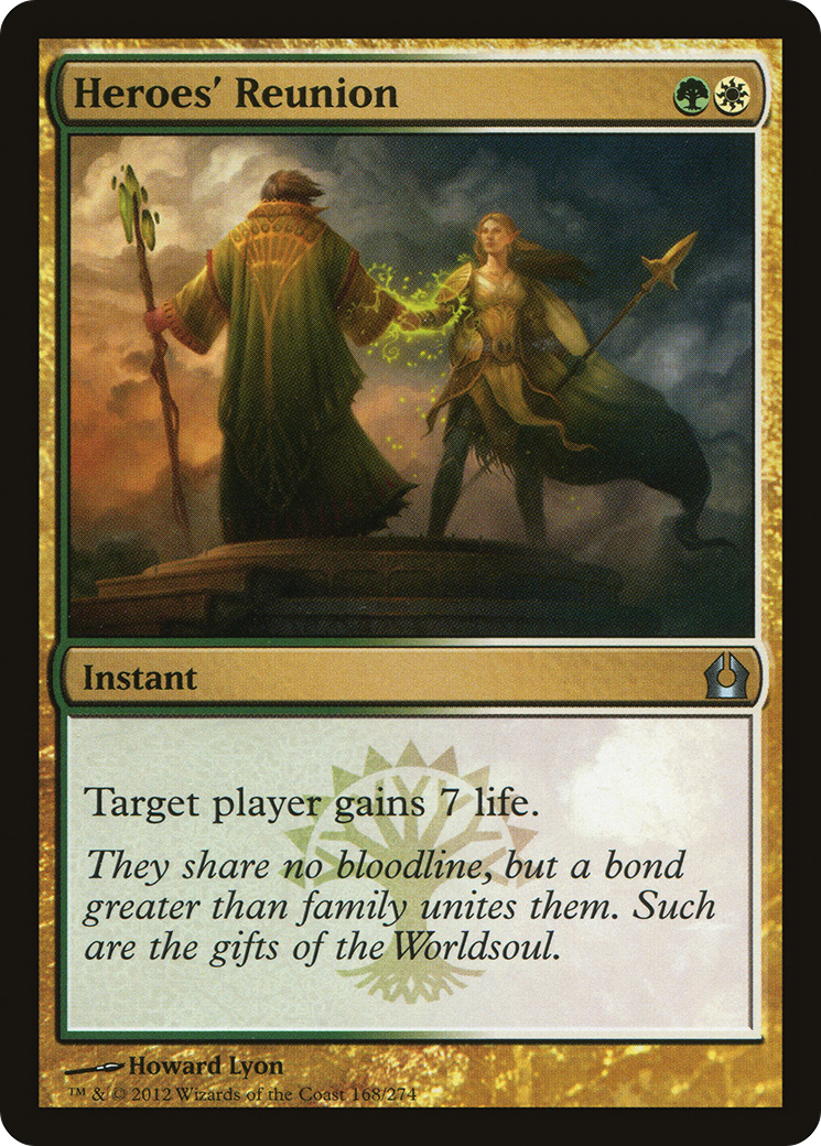 Heroes' Reunion (RTR-168)  - Return to Ravnica