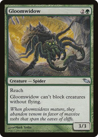 Gloomwidow (SHM-117)  - Shadowmoor