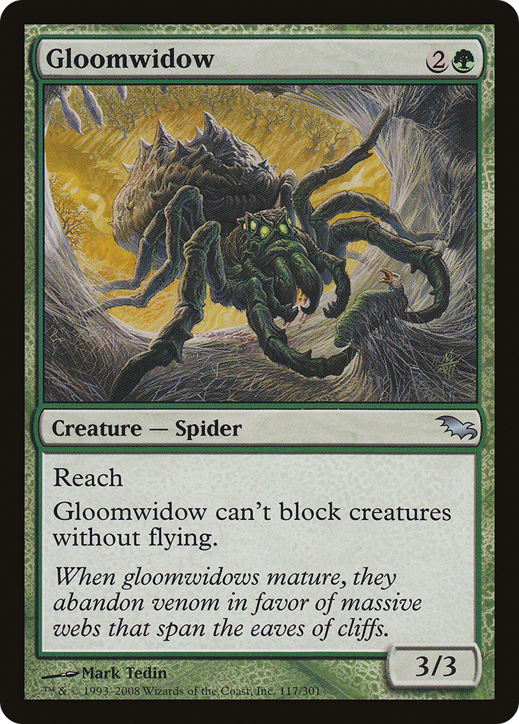 Gloomwidow (SHM-117)  - Shadowmoor