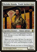 Michiko Konda, Truth Seeker (SOK-019)  - Saviors of Kamigawa