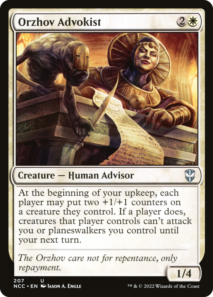 Orzhov Advokist (NCC-207)  - New Capenna Commander