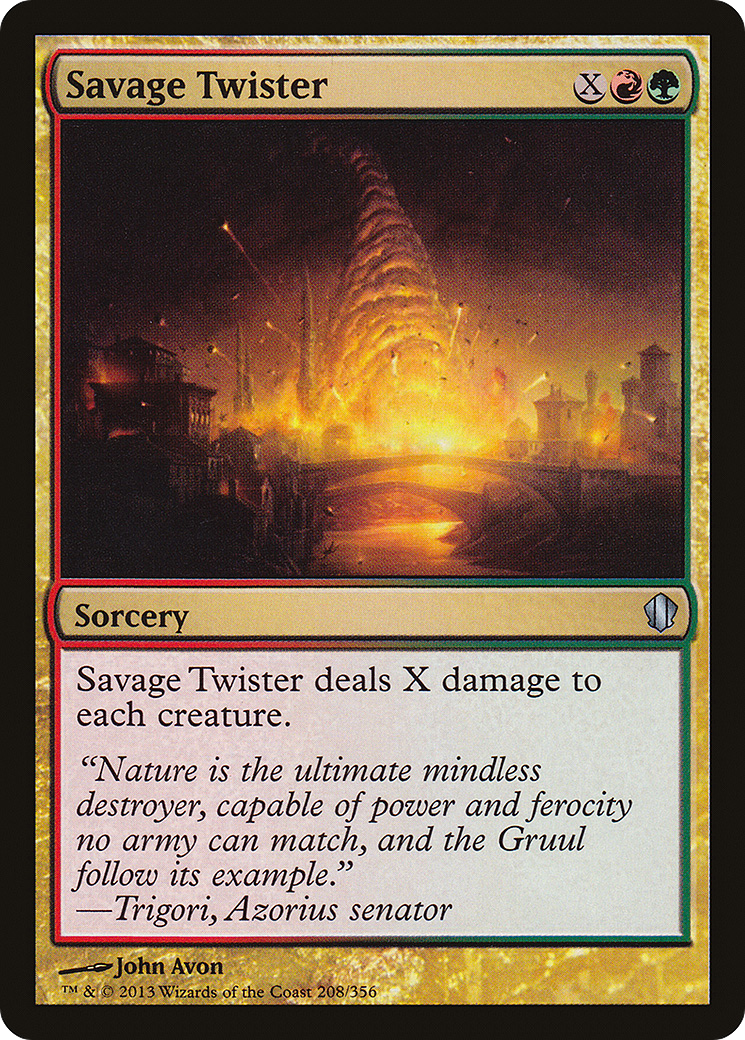 Savage Twister (C13-208)  - Commander 2013