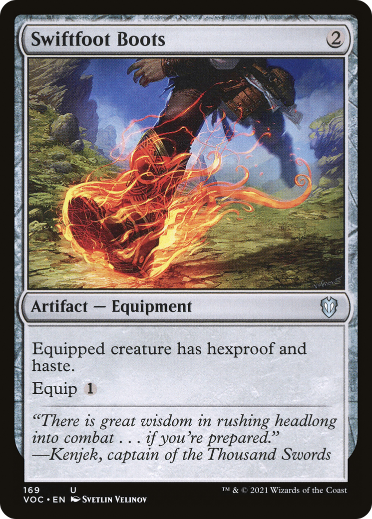 Swiftfoot Boots (VOC-169)  - Crimson Vow Commander