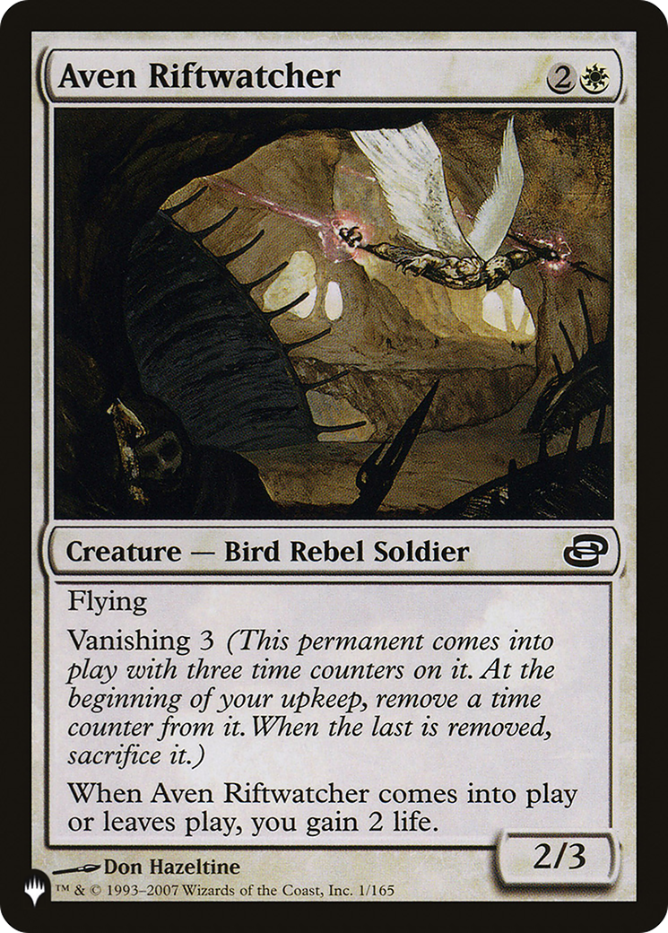 Aven Riftwatcher (LIST-PLC-1)  - The List