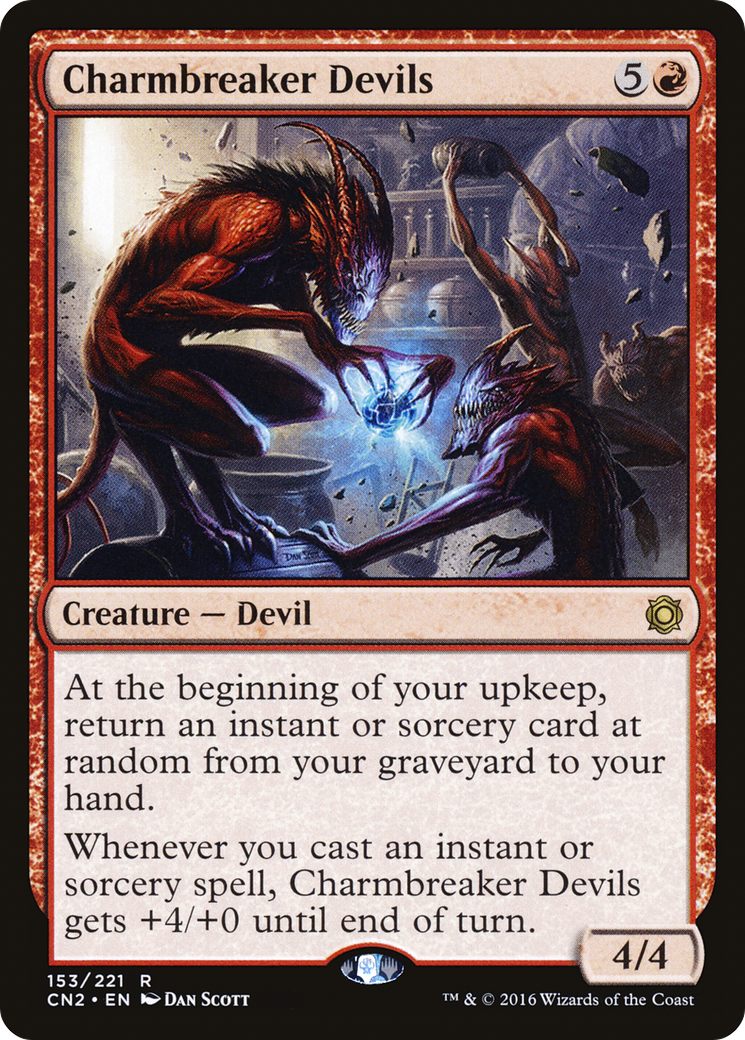 Charmbreaker Devils (CN2-153)  Foil - Conspiracy: Take the Crown