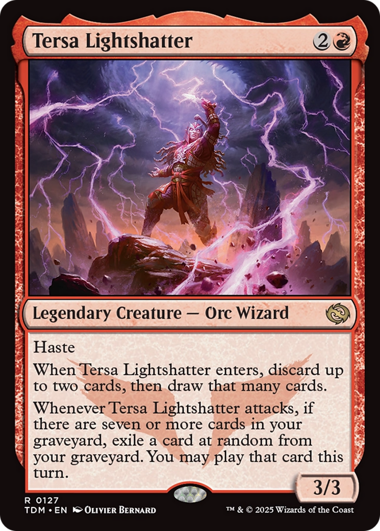 Tersa Lightshatter (TDM-127)  Foil - Tarkir: Dragonstorm