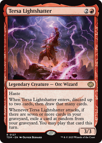 Tersa Lightshatter (TDM-127)  Foil - Tarkir: Dragonstorm