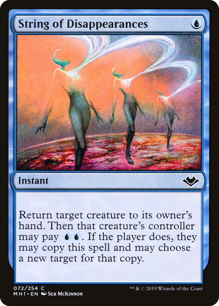 String of Disappearances (MH1-072) - Modern Horizons Foil