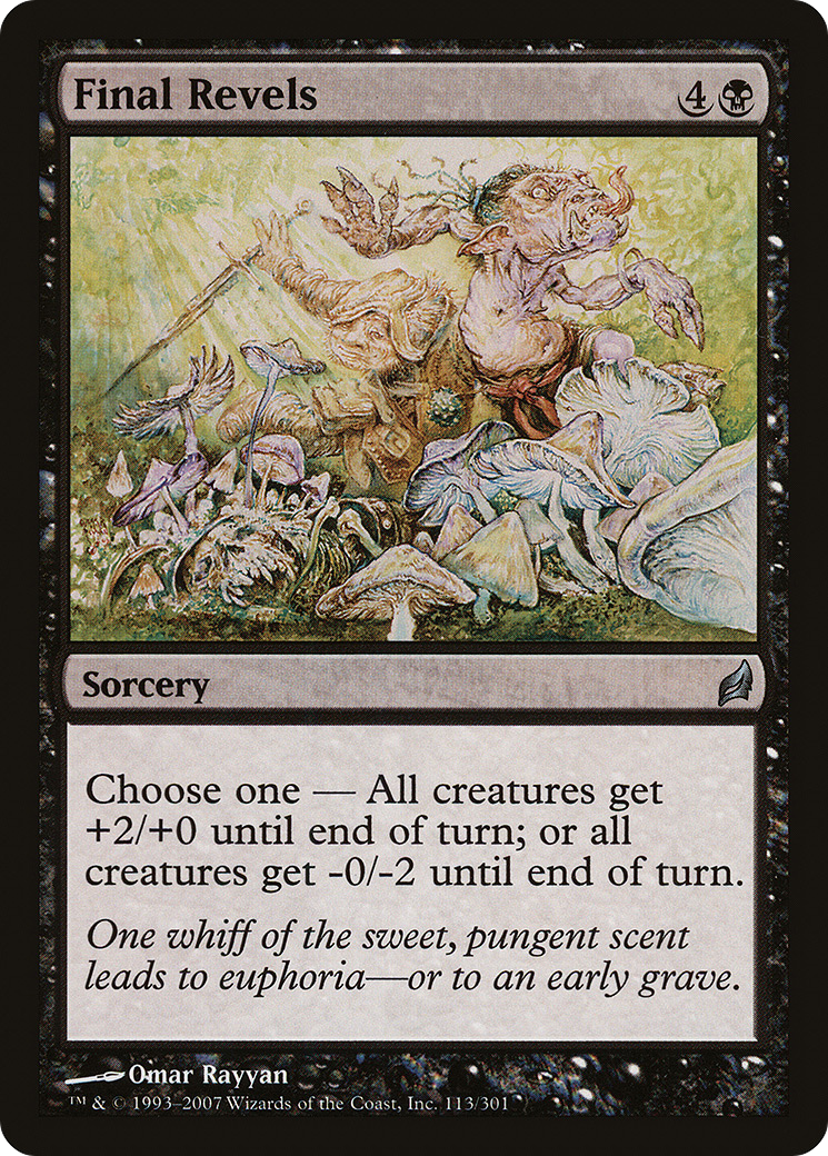 Final Revels (LRW-113)  Foil - Lorwyn