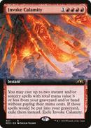 Invoke Calamity (Extended Art) (NEO-467)  - Kamigawa: Neon Dynasty: (Extended Art)