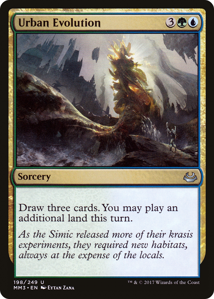 Urban Evolution (MM3-198)  Foil - Modern Masters 2017