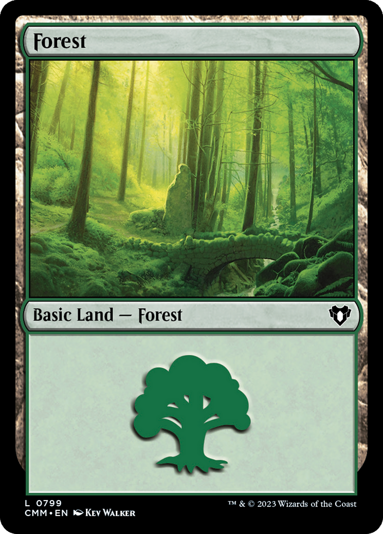 Forest (0799) (CMM-799)  - Commander Masters