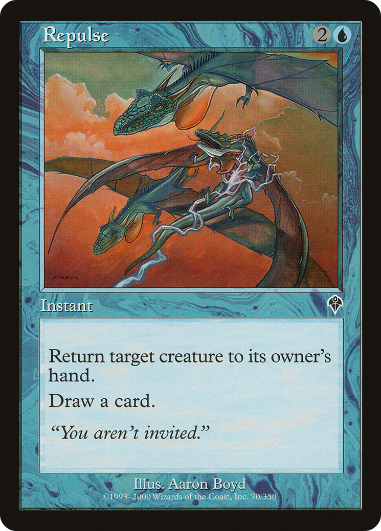 Repulse (INV-070) - Invasion Foil