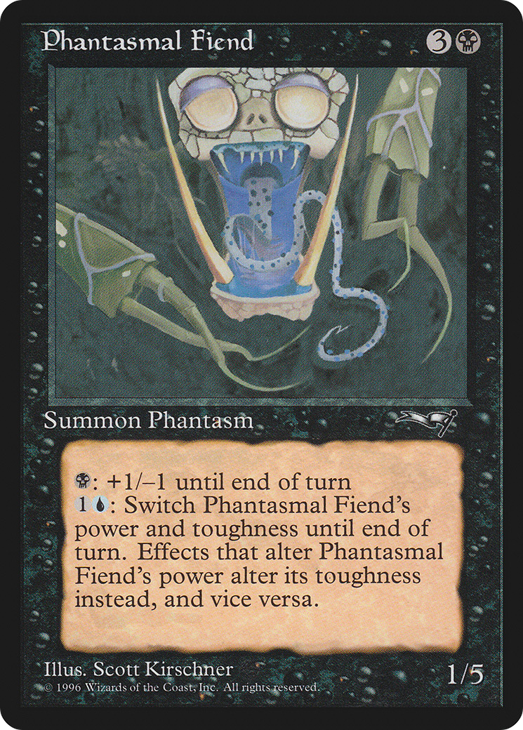 Phantasmal Fiend (Close-up) (ALL-021)  - Alliances