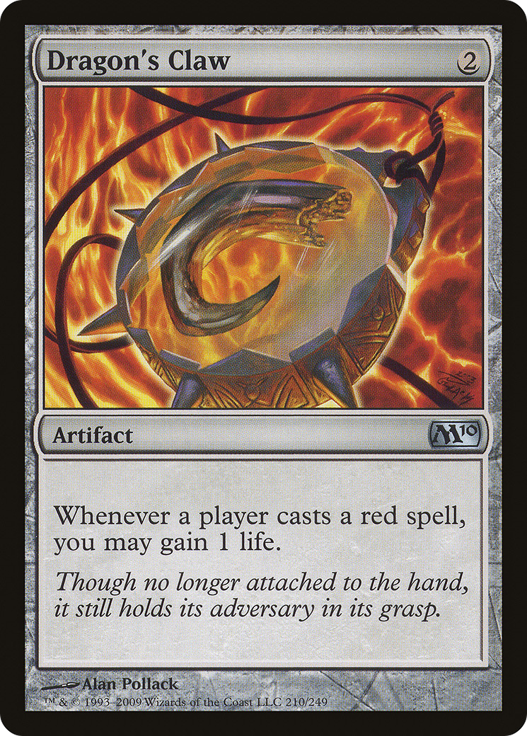 Dragon's Claw (M10-210)  - Magic 2010