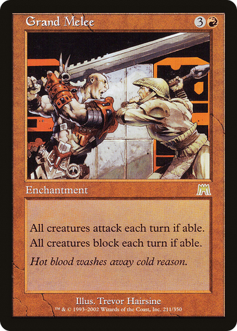 Grand Melee (ONS-211)  Foil - Onslaught
