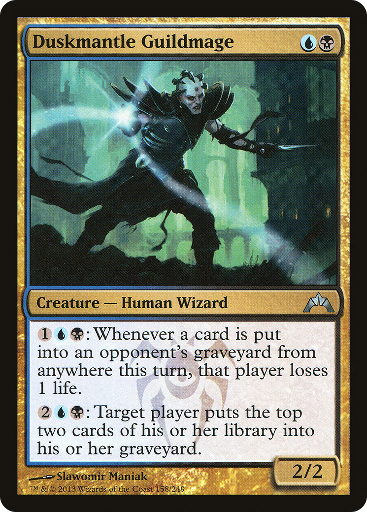 Duskmantle Guildmage (GTC-158)  - Gatecrash
