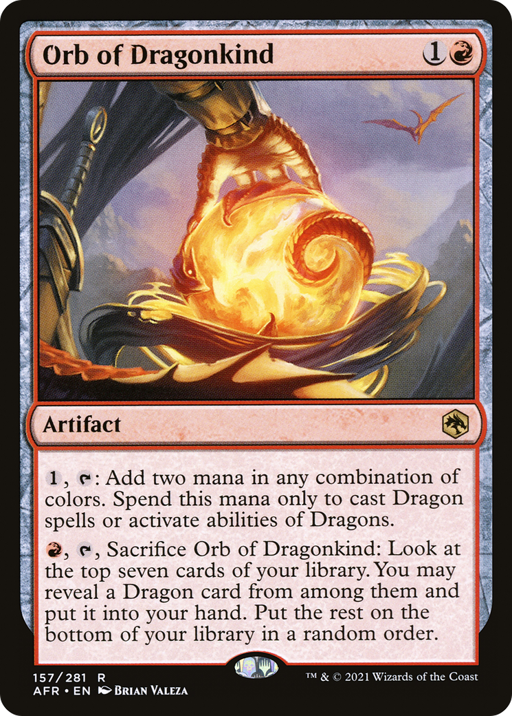 Orb of Dragonkind (AFR-157)  Foil - Adventures in the Forgotten Realms