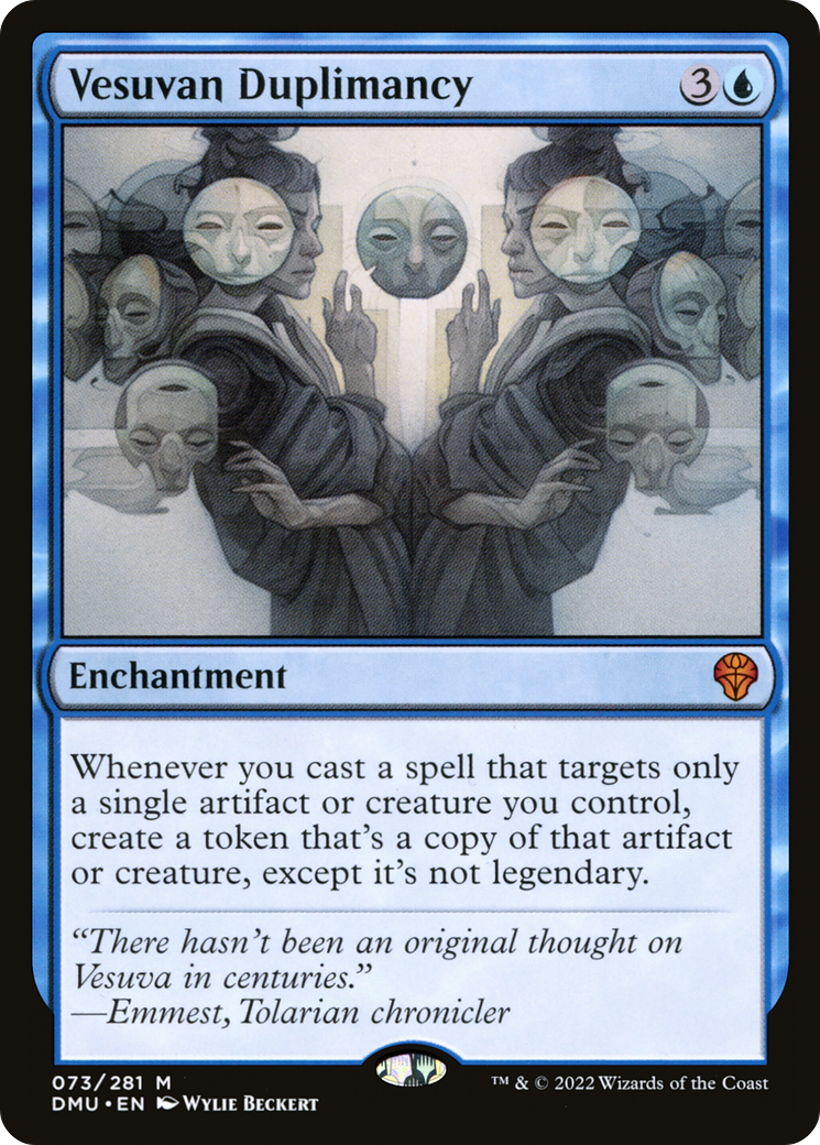 Vesuvan Duplimancy (DMU-073)  Foil - Dominaria United