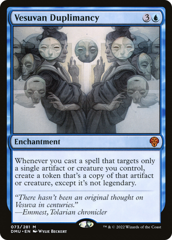 Vesuvan Duplimancy (DMU-073)  Foil - Dominaria United