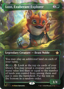 Loot, Exuberant Explorer (Borderless) (Mana Foil) (FDN-398)  Foil - Foundations