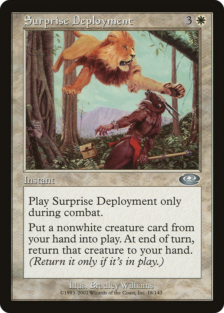 Surprise Deployment (PLS-018)  Foil - Planeshift