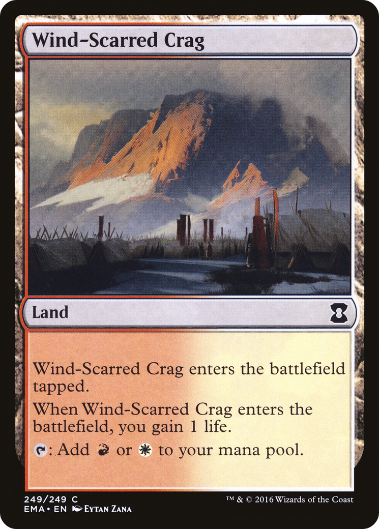 Wind-Scarred Crag (EMA-249)  - Eternal Masters