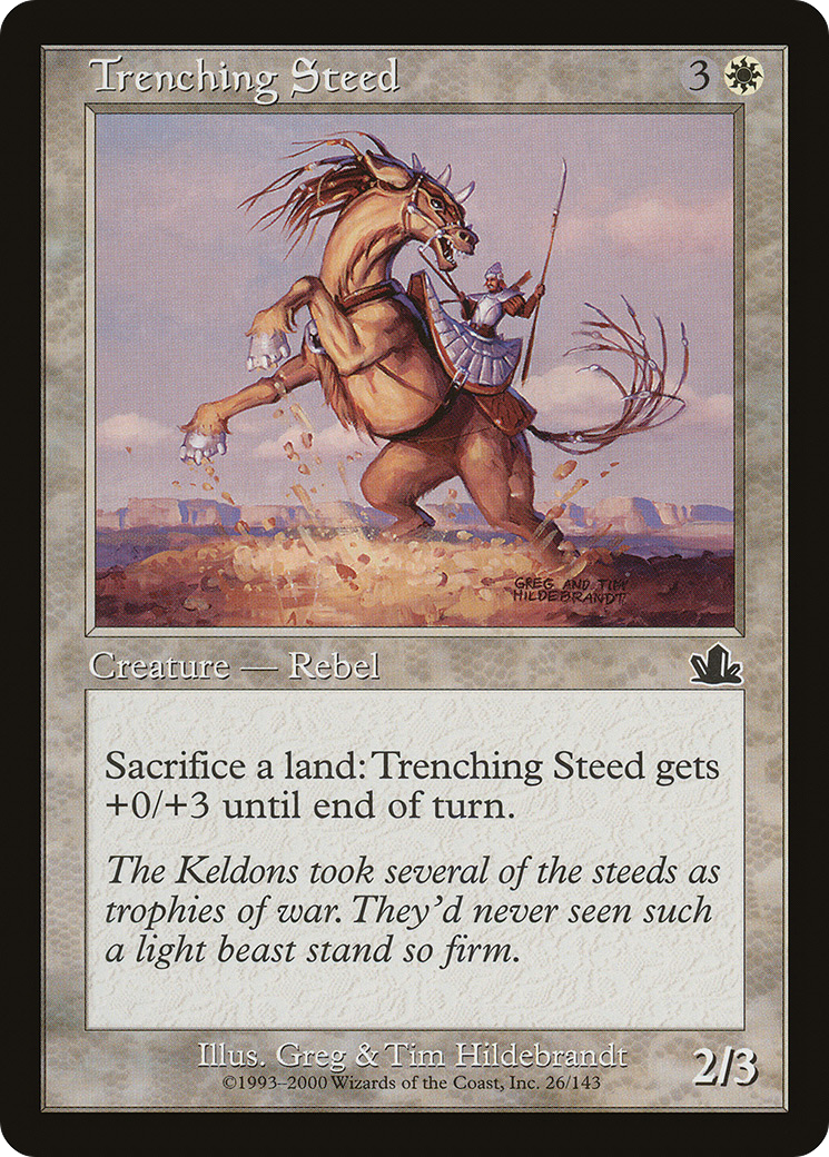Trenching Steed (PCY-026)  - Prophecy