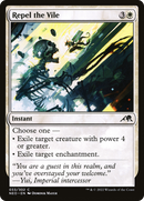 Repel the Vile (NEO-033)  Foil - Kamigawa: Neon Dynasty