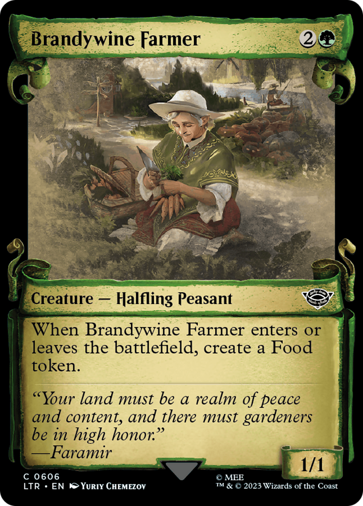 Brandywine Farmer (Showcase Scrolls) (LTR-606)  - The Lord of the Rings: Tales of Middle-earth: (Showcase)